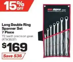 Repco Long Double Ring Spanner Set offer