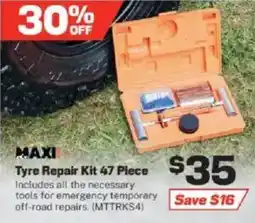 Repco Tyre Repair Kit offer