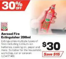 Repco Aerosol Fire Extinguisher offer