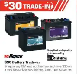 Repco Battery Trade-in offer