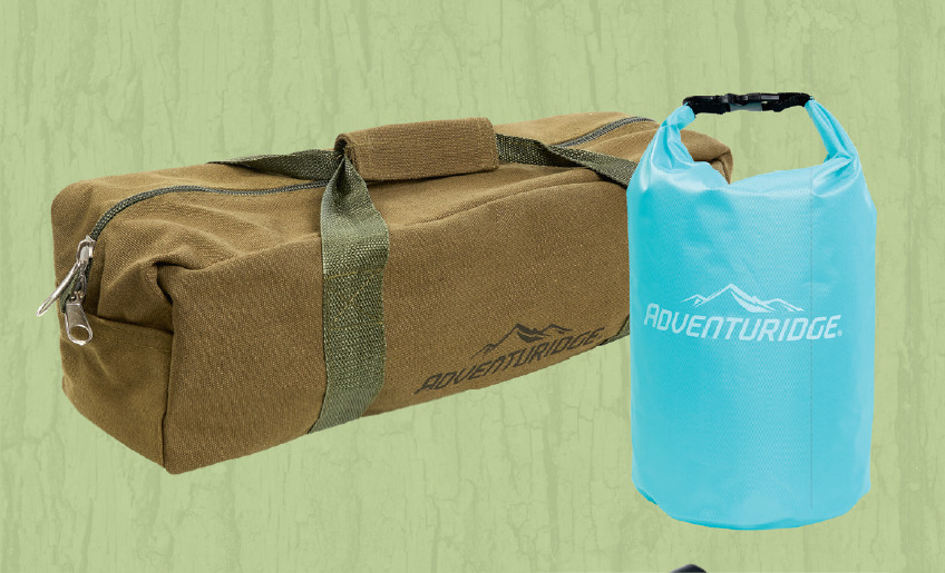 Camp accessories offer at ALDI