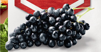 ALDI Australian black seedless grapes per kg offer