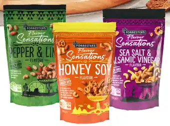 ALDI Forresters flavour sensations snack mix 150g offer