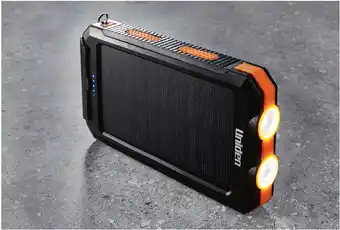 Uniden portable solar powerbank