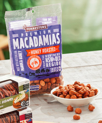 ALDI Honey roasted macadamias 400g offer