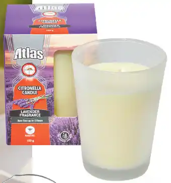 ALDI Citronella candle 150g offer