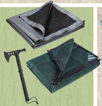 ALDI Camping accessories offer