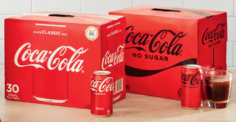 ALDI Coca-cola 30 x 375ml offer
