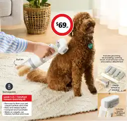 Coles Leado 5-in-1 handheld vacuum grooming klt offer