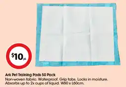Coles Ark Pet Training Pads offer