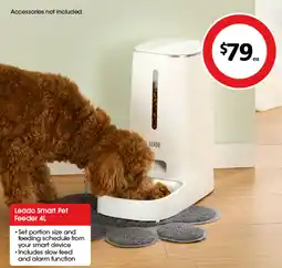 Coles Leado smart pet feeder offer