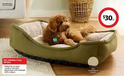 Coles Pets unlimited cosy pet bed offer