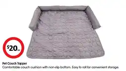 Coles Pet couch topper offer