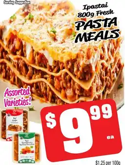 Farmer Jack's Pasta meals assorted varieties! offer