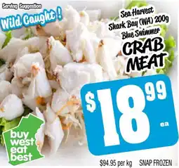 Farmer Jack's Crab meat offer
