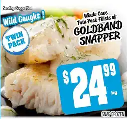Farmer Jack's Goldband snapper offer