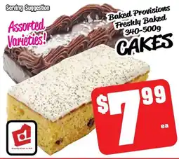 Farmer Jack's Baked provisions freshly baked cakes assorted varieties! offer