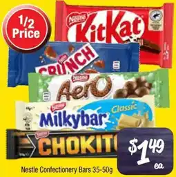 Farmer Jack's Nestle confectionery bars offer