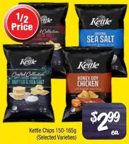 Farmer Jack's Kettle chips (selected varieties) offer