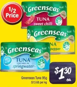 Farmer Jack's Greenseas tuna offer