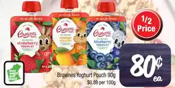Farmer Jack's Brownes yoghurt pouch offer