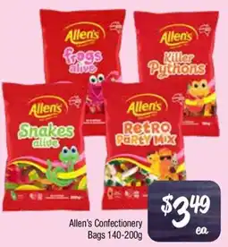 Farmer Jack's Allen's confectionery bags offer