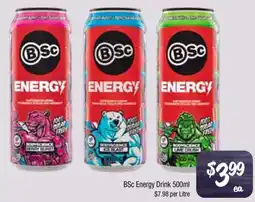 Farmer Jack's Bsc energy drink offer