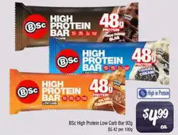 Farmer Jack's Bsc high protein low carb bar offer
