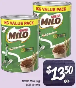 Farmer Jack's Nestle milo offer