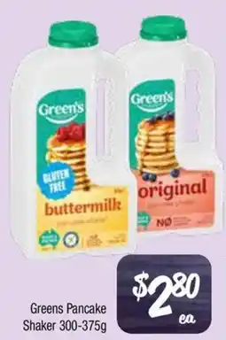 Farmer Jack's Greens pancake shaker offer