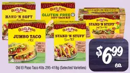 Farmer Jack's Old el paso taco kits (selected varieties) offer