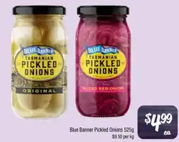 Farmer Jack's Blue Banner Pickled Onions offer