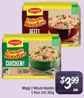 Farmer Jack's Maggi 2 minute noodles offer
