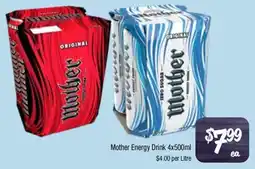 Farmer Jack's Mother energy drink offer