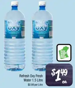 Farmer Jack's Refresh Oxy Fresh Water offer