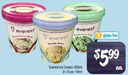 Farmer Jack's Everest Ice Cream offer