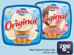 Farmer Jack's Peters Original Ice Cream offer