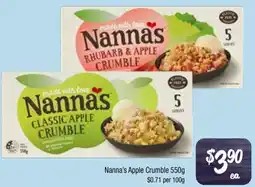 Farmer Jack's Nanna's Apple Crumble offer