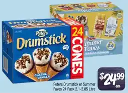 Farmer Jack's Peters Drumstick or Summer Faves offer