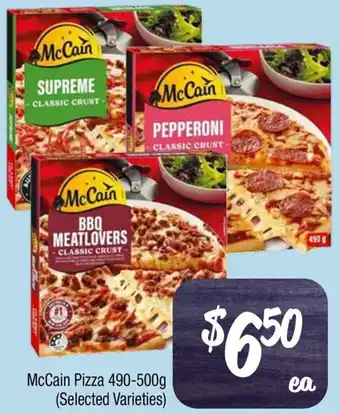 Farmer Jack's McCain Pizza offer
