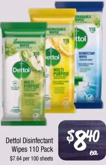 Farmer Jack's Dettol Disinfectant Wipes offer