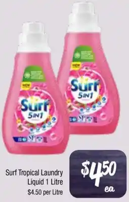 Farmer Jack's Surf Tropical Laundry Liquid offer