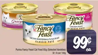 Farmer Jack's Purina Fancy Feast Cat Food (Selected Varieties) offer