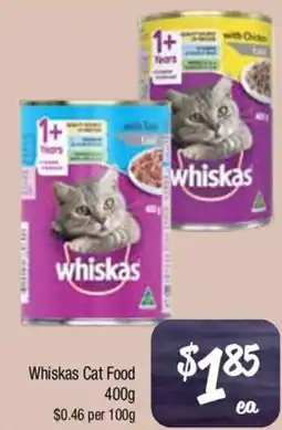 Farmer Jack's Whiskas Cat Food offer