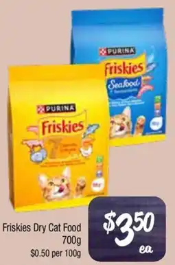 Farmer Jack's Friskies Dry Cat Food offer