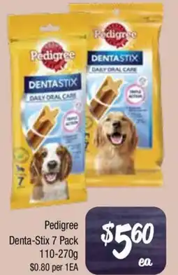 Farmer Jack's Pedigree Denta-Stix offer