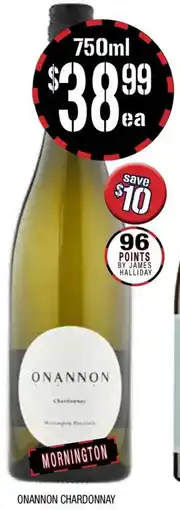 Farmer Jack's Onannon chardonnay offer