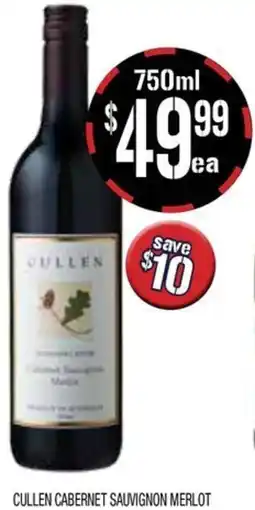 Farmer Jack's Cullen cabernet sauvignon merlot offer