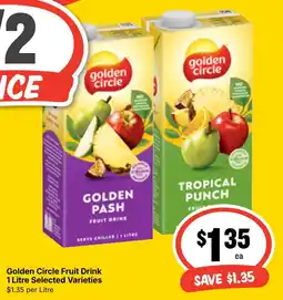 Ritchies Golden Circle Fruit Drink Selected Varieties $ offer