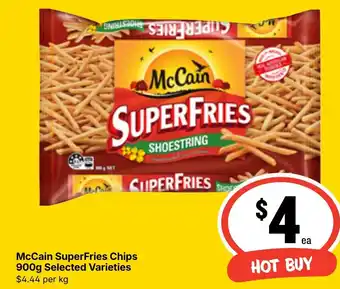 Ritchies McCain SuperFries Chips Selected Varieties offer